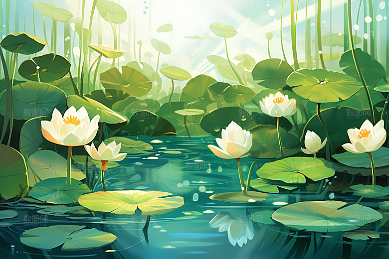 夏至高清夏天素材