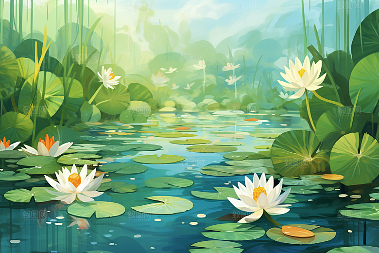 夏至高清氛围素材