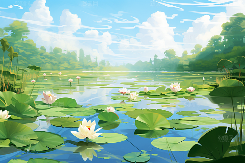 夏至高清初夏素材