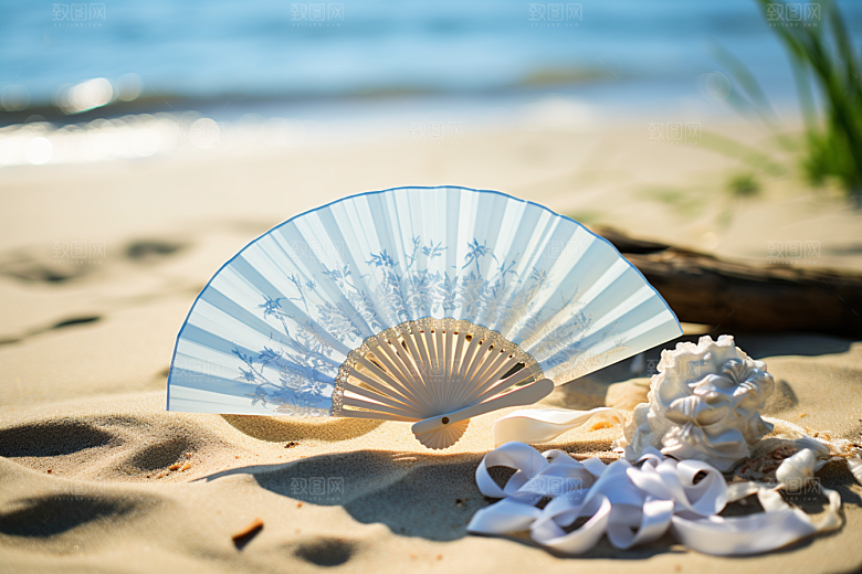 夏至元素初夏素材