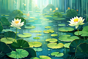 夏至高清自然素材