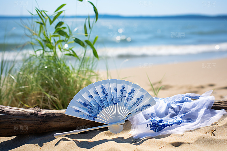 夏至夏天元素素材
