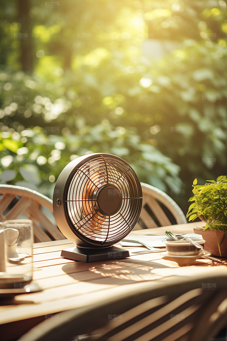 夏至夏天氛围素材