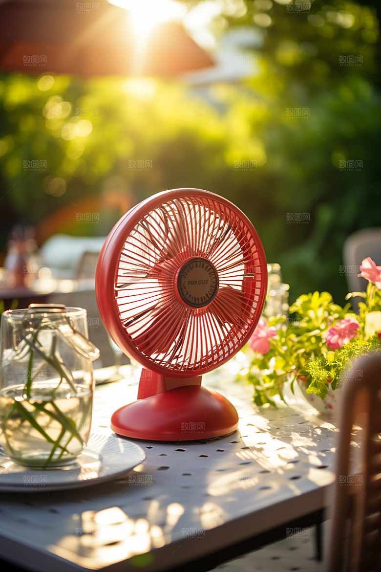 夏至夏天清新素材