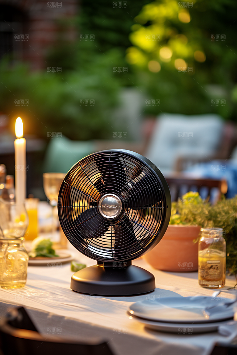 夏至氛围元素素材