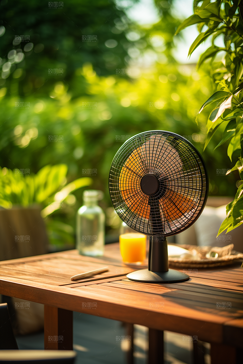 夏至自然元素素材