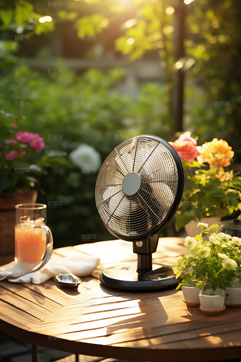 夏至元素夏天素材