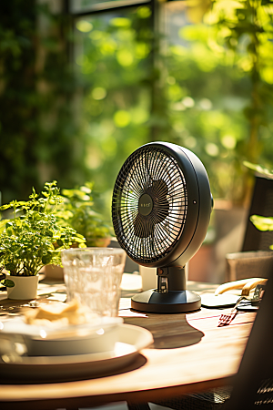 夏至氛围清新素材