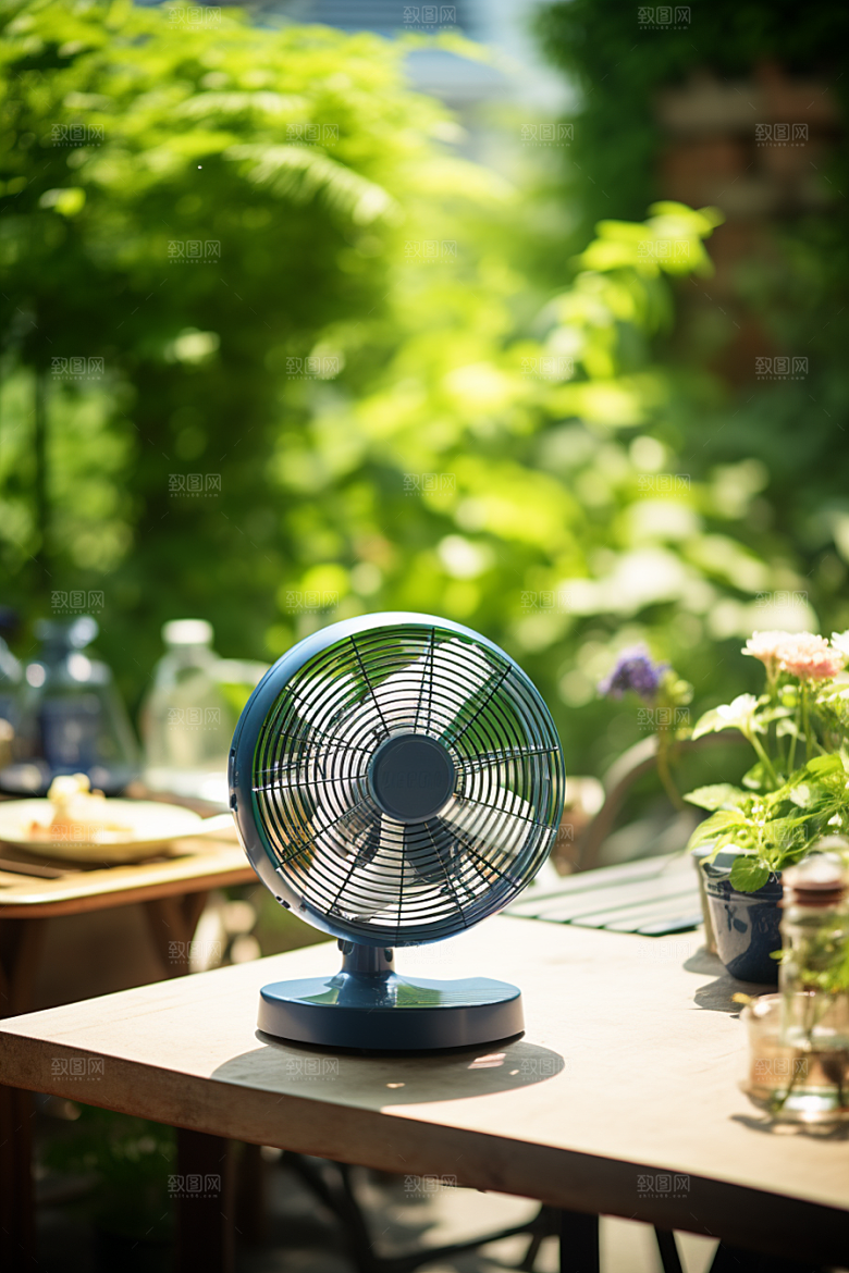 夏至夏天清凉解暑素材