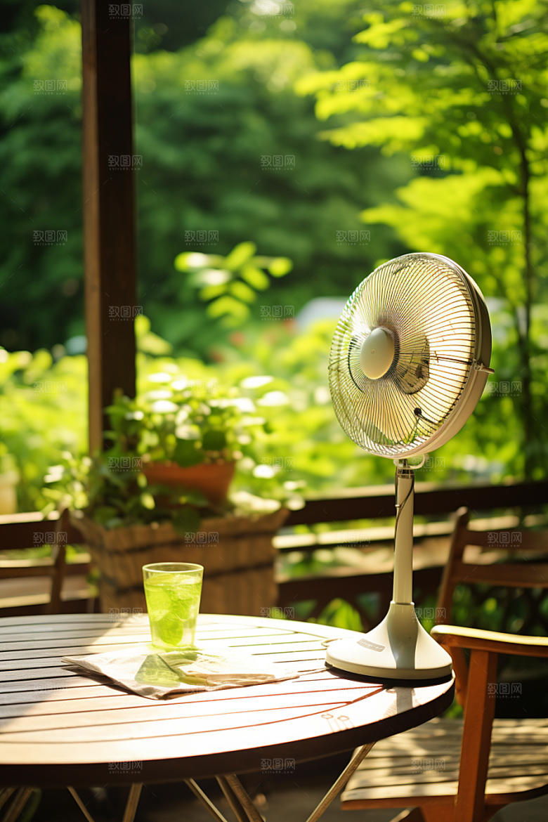 夏至夏天氛围素材