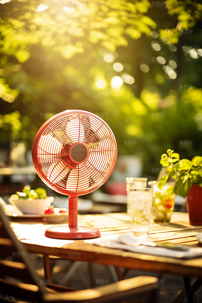 夏至清凉解暑自然素材