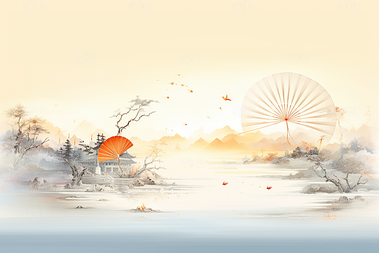 夏至氛围夏天素材
