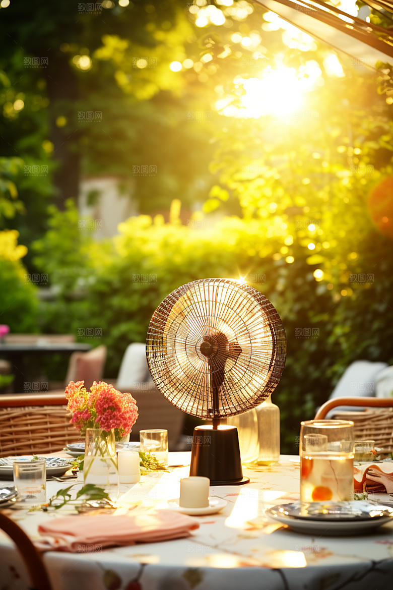 夏至清新夏天素材