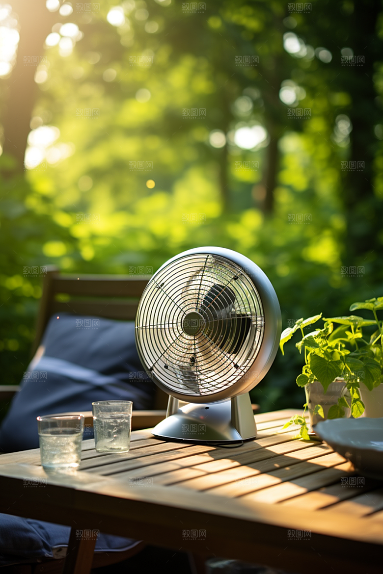 夏至高清清凉解暑素材