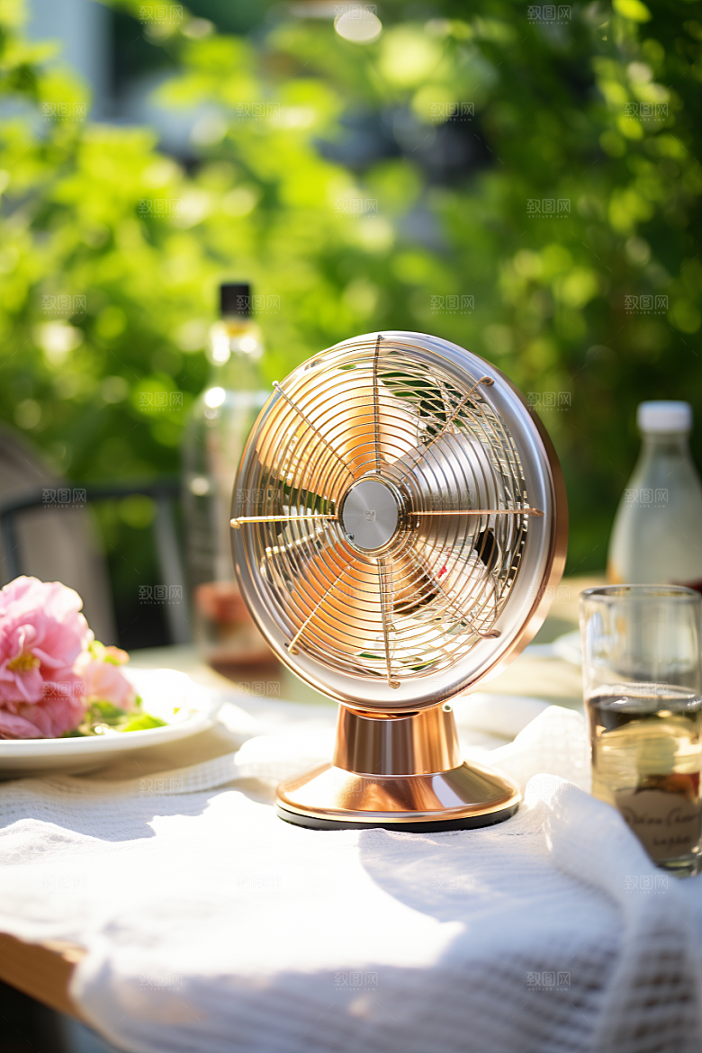夏至清新元素素材