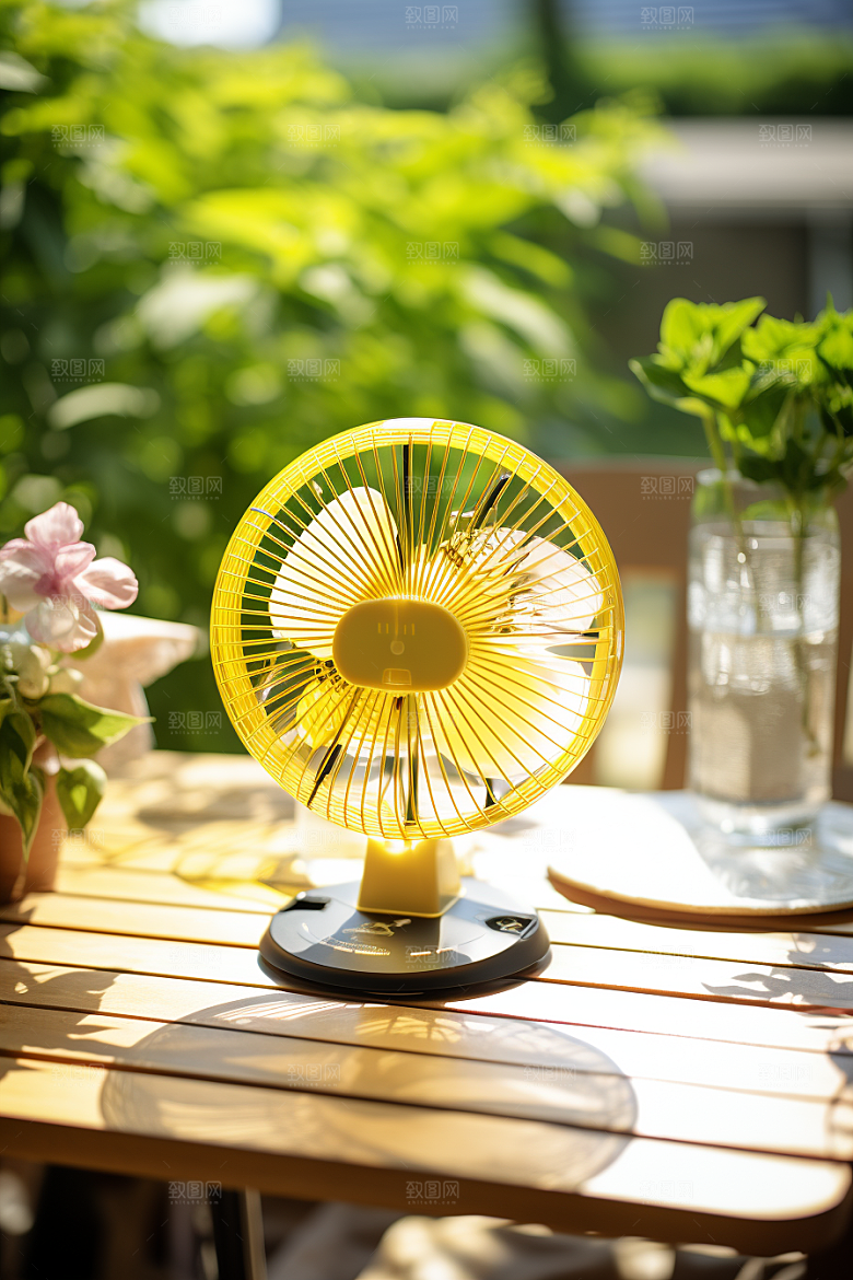 夏至清新夏天素材