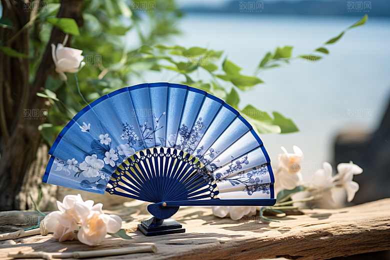 夏至氛围清新素材