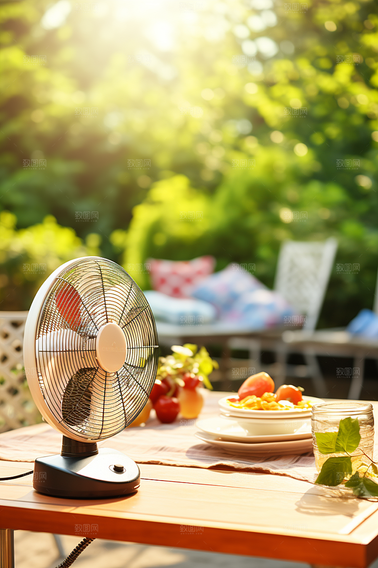 夏至清新自然素材