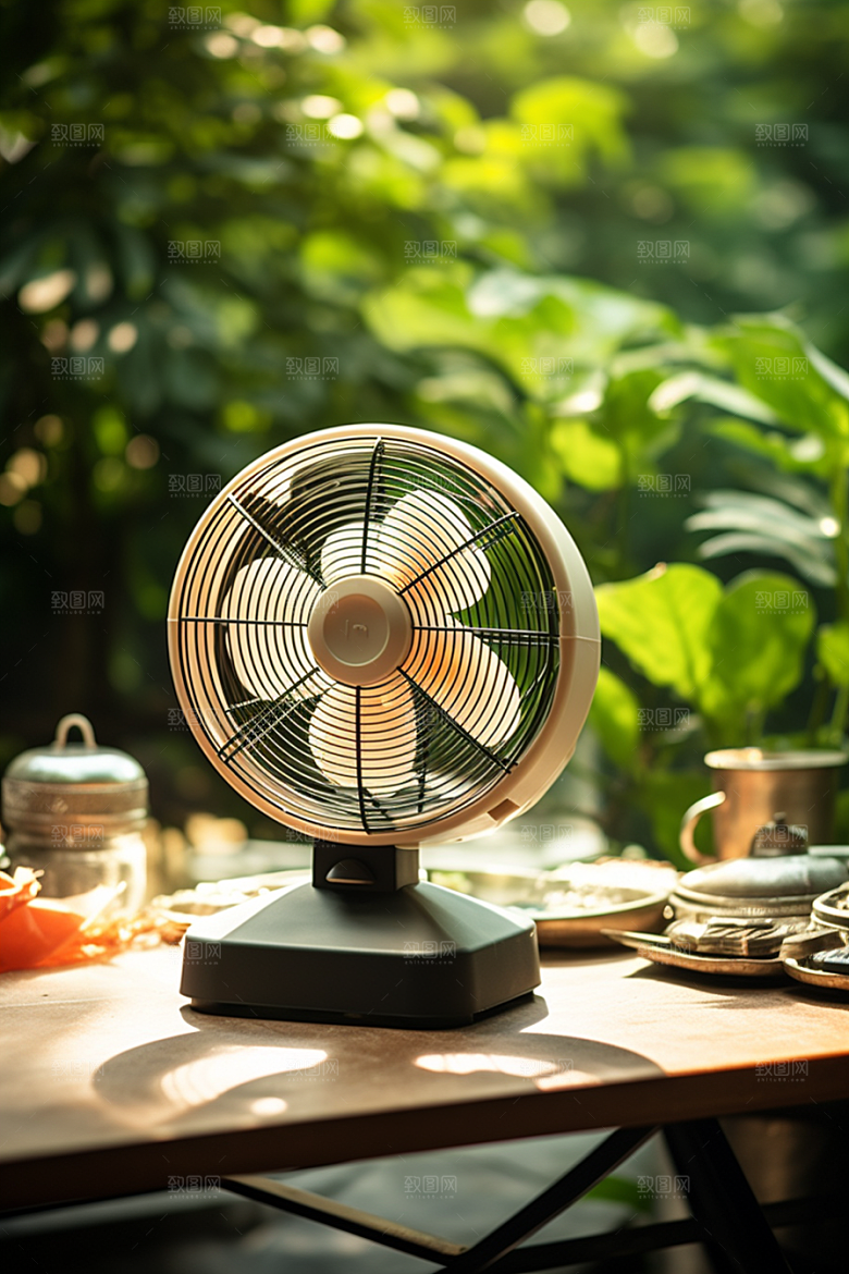 夏至清凉解暑高清素材