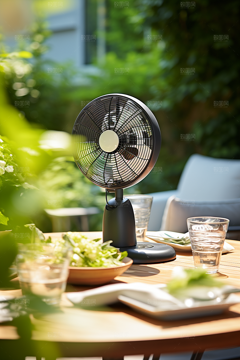 夏至夏天清凉解暑素材