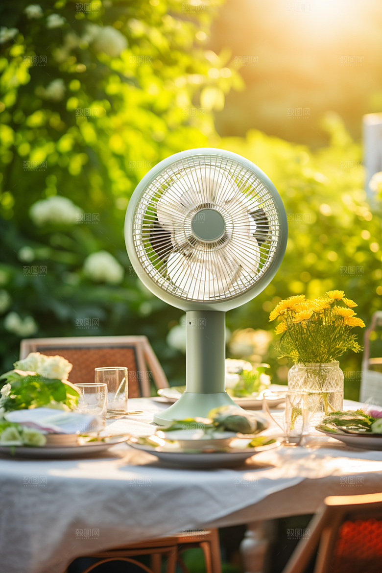 夏至元素初夏素材