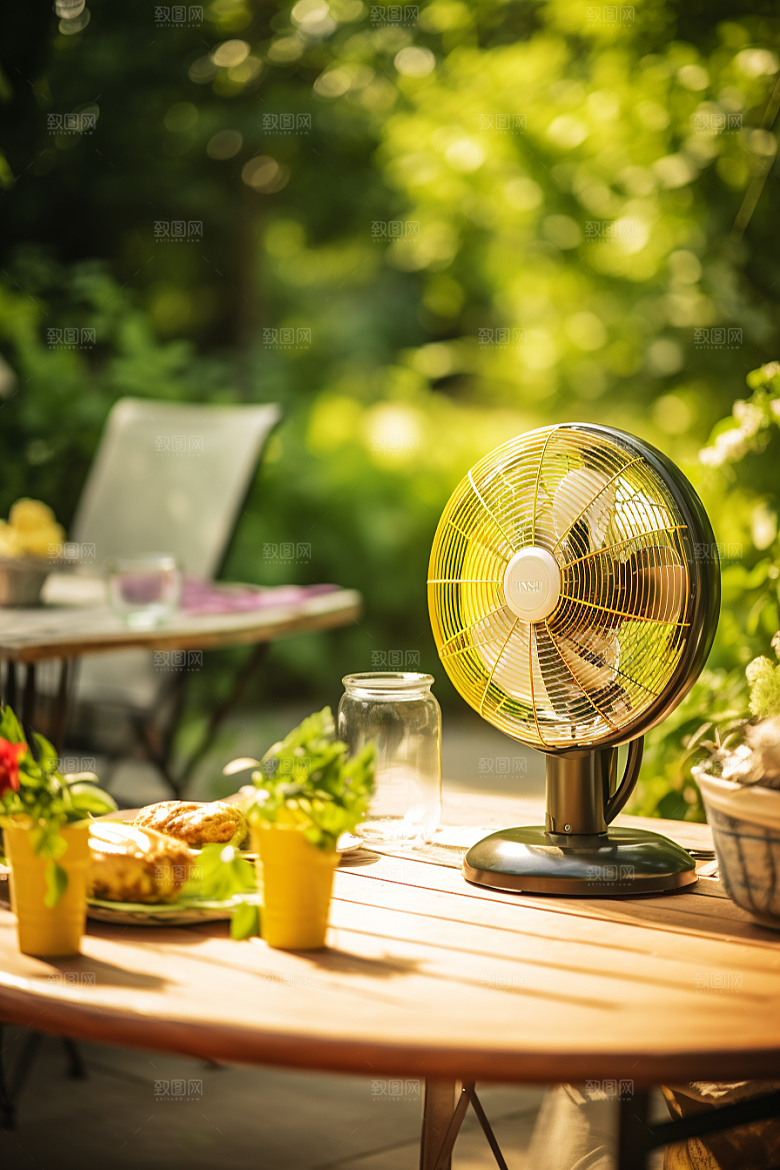 夏至初夏清凉解暑素材