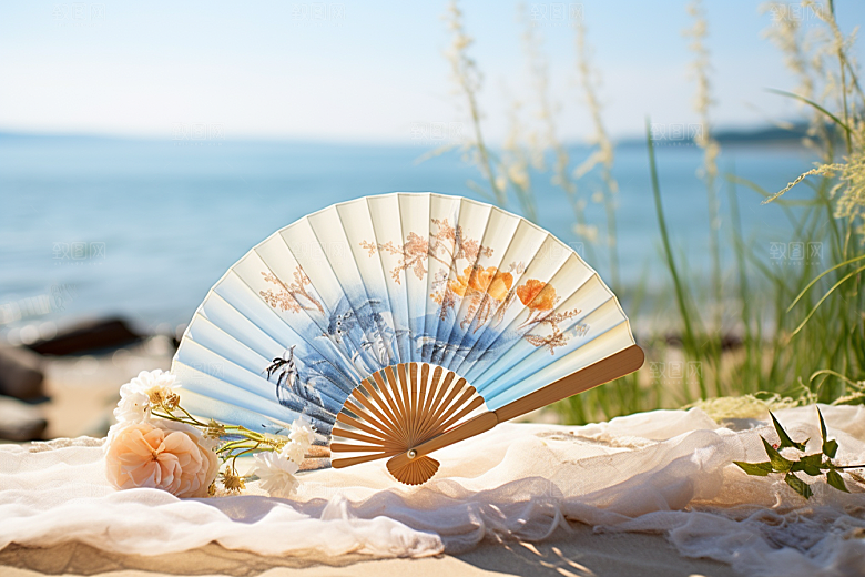 夏至初夏清凉解暑素材