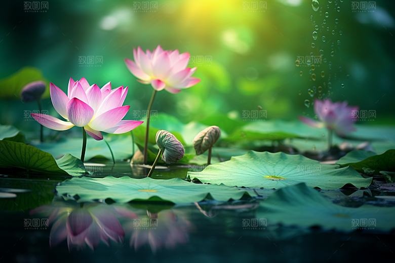 夏至高清氛围素材