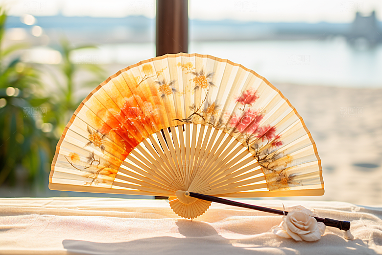 夏至夏天清凉解暑素材