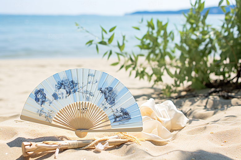 夏至高清清凉解暑素材