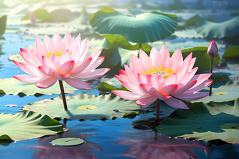夏至清凉解暑初夏素材