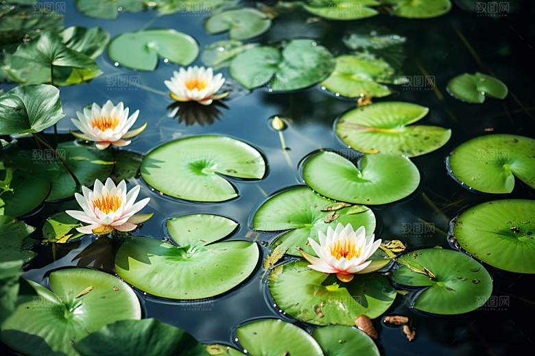 夏至氛围元素素材