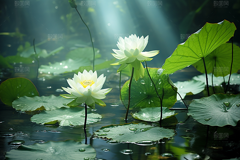 夏至氛围自然素材