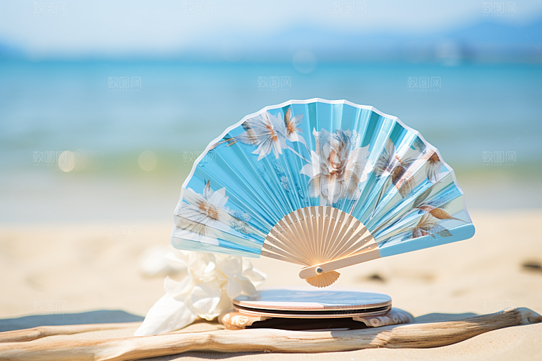 夏至自然清新素材