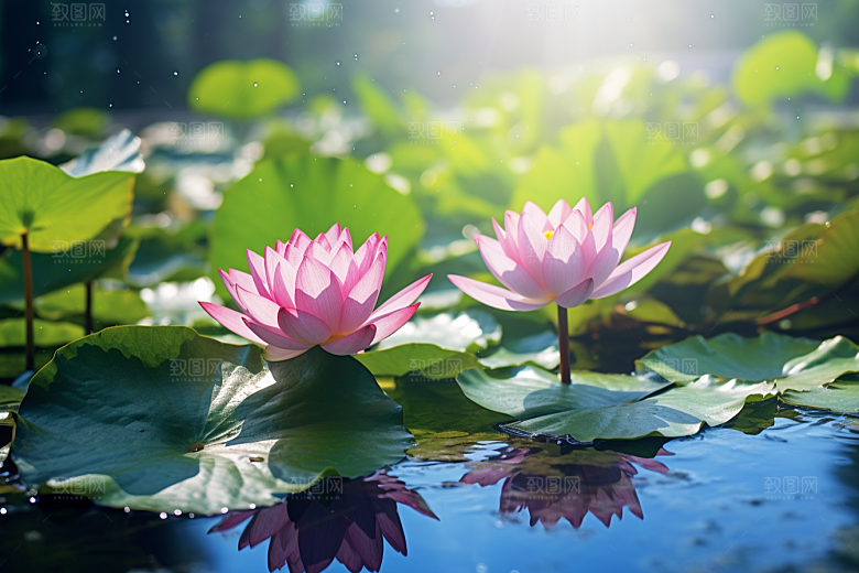 夏至氛围夏天素材