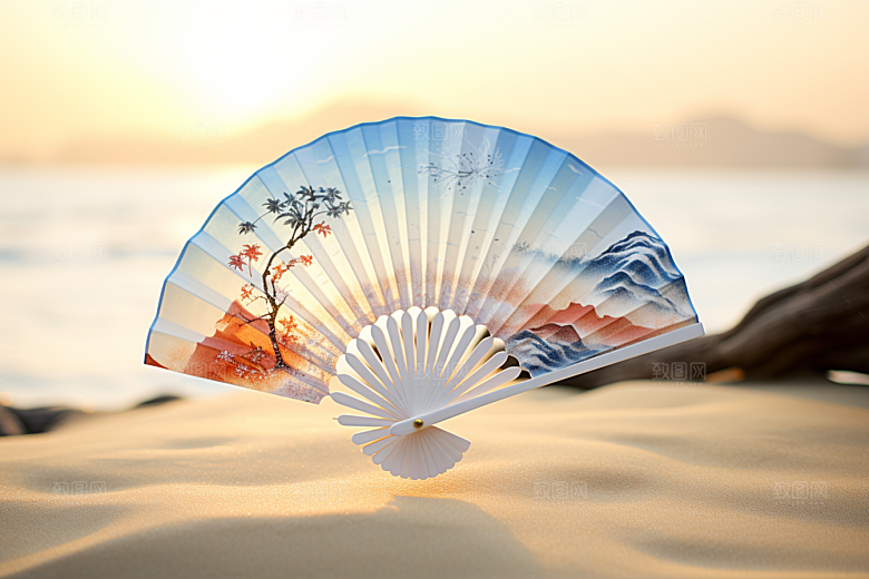 夏至夏天氛围素材