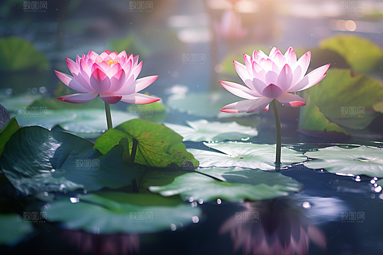 夏至清凉解暑夏天素材