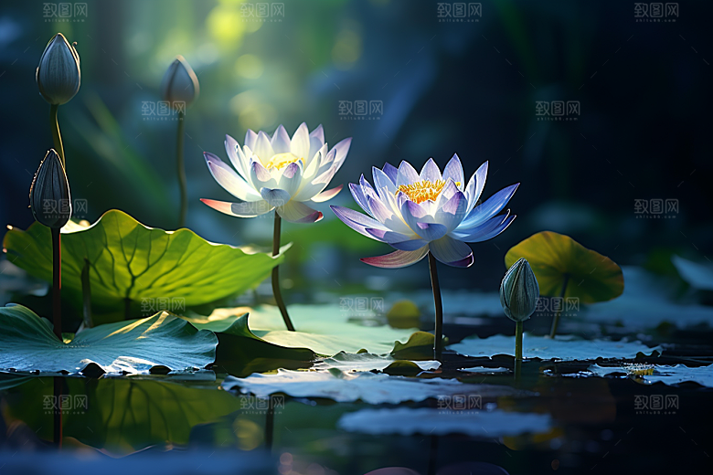 夏至清新高清素材