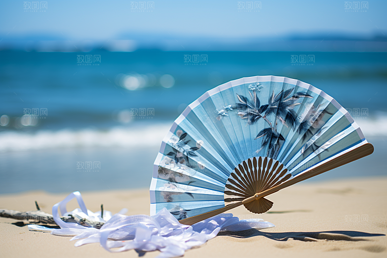夏至元素初夏素材