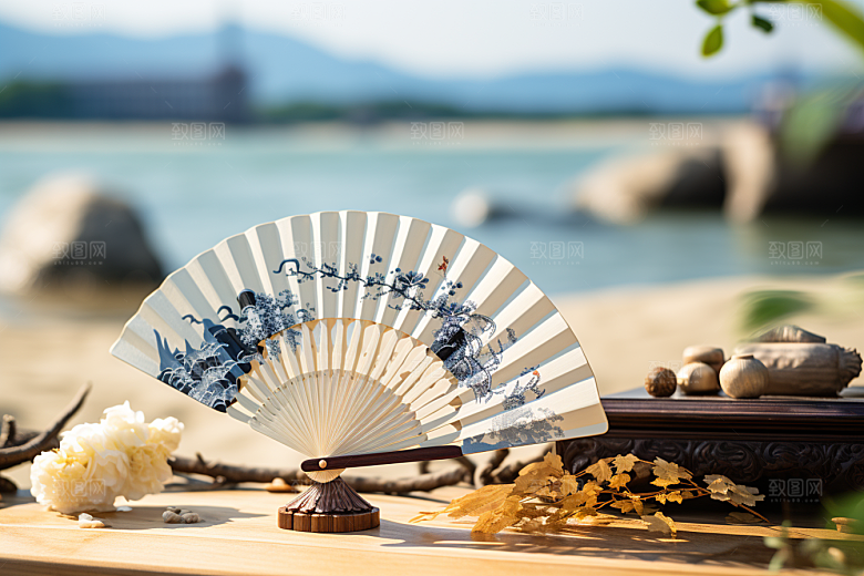 夏至高清清凉解暑素材