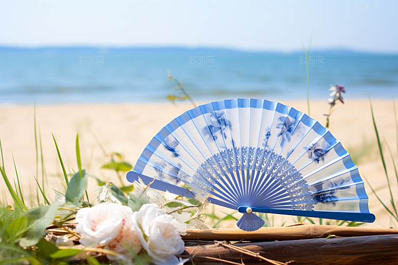 夏至清新夏天素材