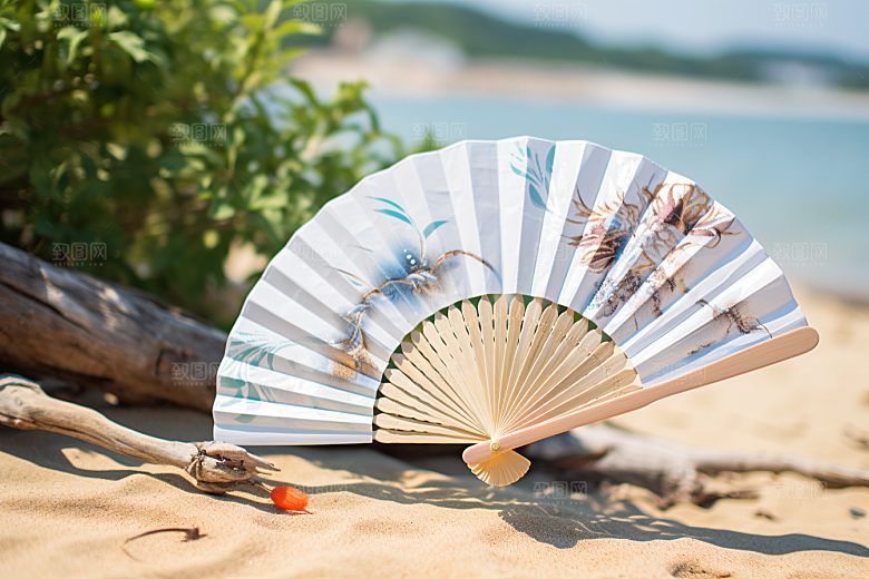 夏至清凉解暑自然素材