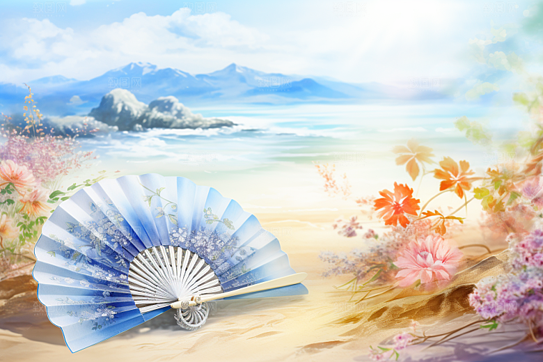 夏至元素夏天素材