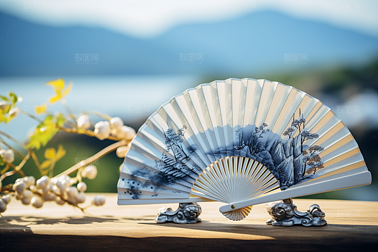 夏至清凉解暑自然素材