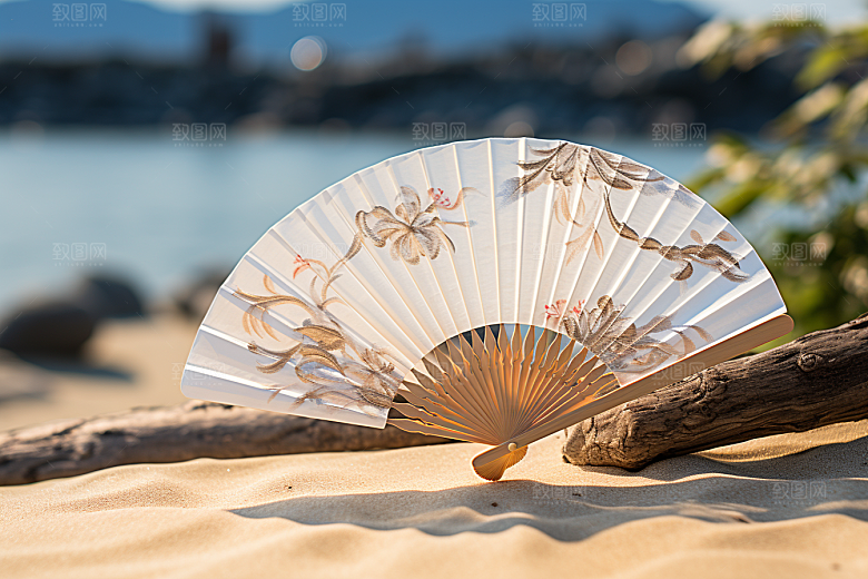 夏至氛围清新素材
