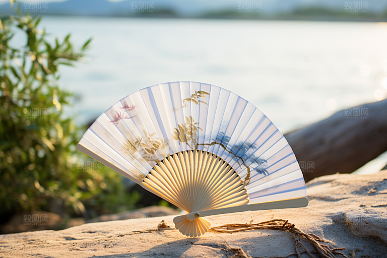 夏至清新元素素材