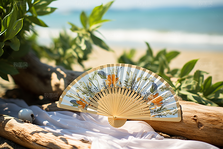 夏至氛围初夏素材