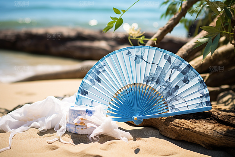 夏至清凉解暑高清素材