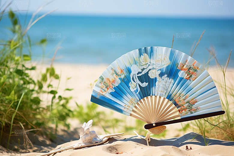 夏至元素初夏素材