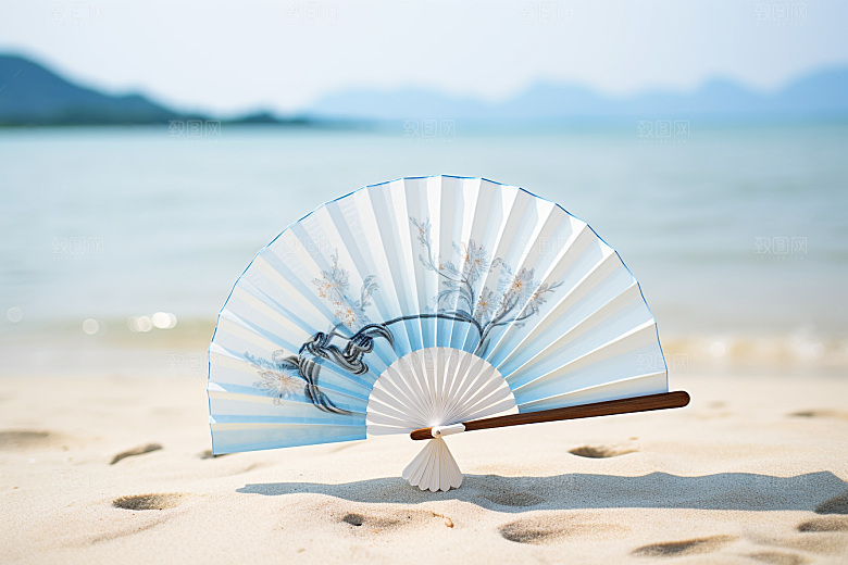 夏至氛围清新素材
